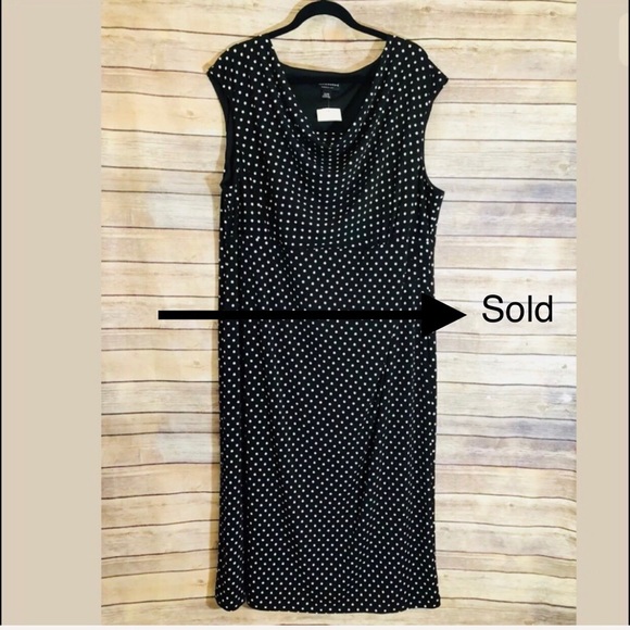 🚫SOLD🚫Black & White Polka Dots Maxi Dress🌺HP🌺 - Picture 8 of 8